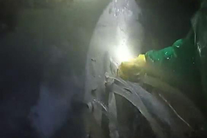 武汉消防水池堵漏现场